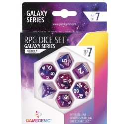 Set de dés Galaxy - Nebula - Gamegenic