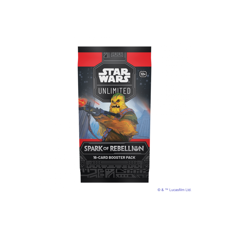 Star Wars: Unlimited – Spark of Rebellion - 16 Cards Booster