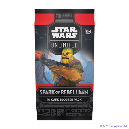 Star Wars: Unlimited – Spark of Rebellion - 16 Cards Booster