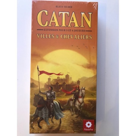 Catan - extension Villes et chevaliers pour 5 à 6 joueurs