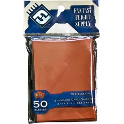 Standard Sleeves - Standard Card Game Size (50) - FFG (63.5x88 mm) - Rouge