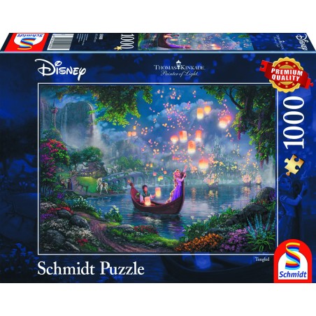 Puzzle 1'000 pièces - Disney : Raiponce
