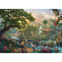 Puzzle 1'000 pièces - Disney : Le livre de la jungle