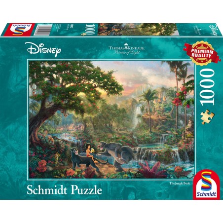 Puzzle 1'000 pièces - Disney : Le livre de la jungle