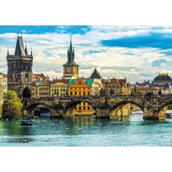 Puzzle 2'000 pièces - Vue de Prague