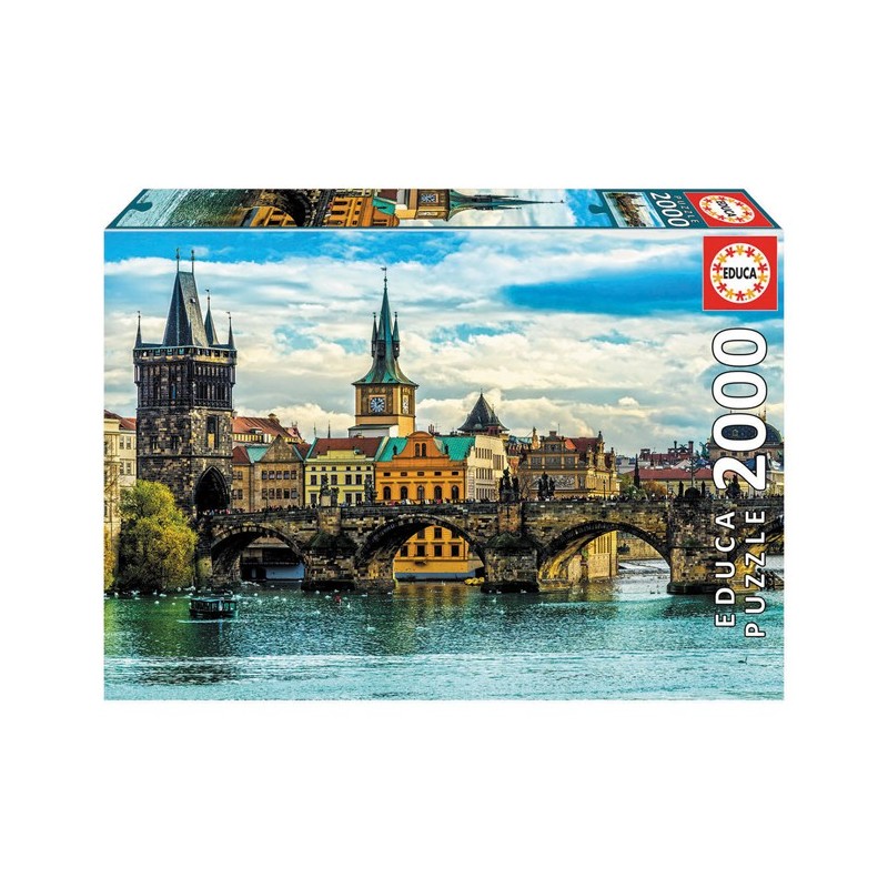 Puzzle 2'000 pièces - Vue de Prague