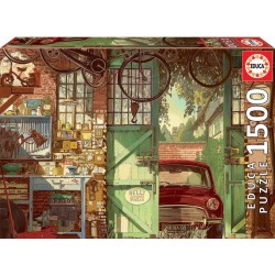 Puzzle 1'500 pièces - Old garage