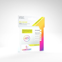 Clear Sleeves - Big Square Card (50) - Gamegenic (82x82 mm)