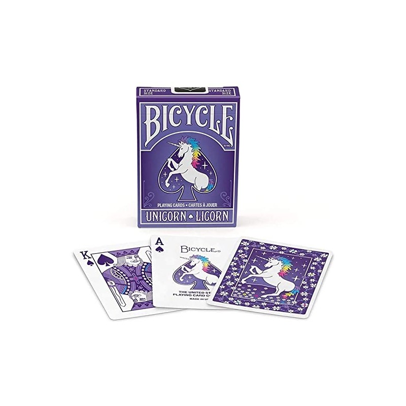 Carte à jouer - Bicycle Unicorn 54 cartes