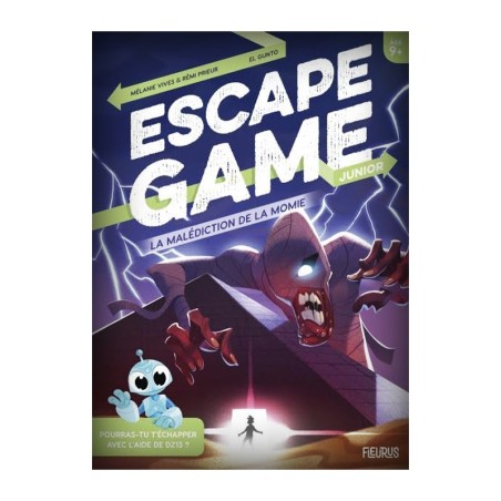 Escape Game Junior - La malédiction de la momie (Livre)
