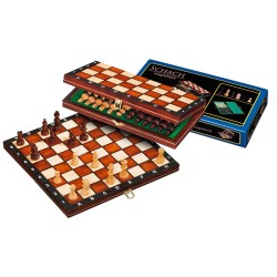 Coffret d'échecs, case 30 mm - magnétique