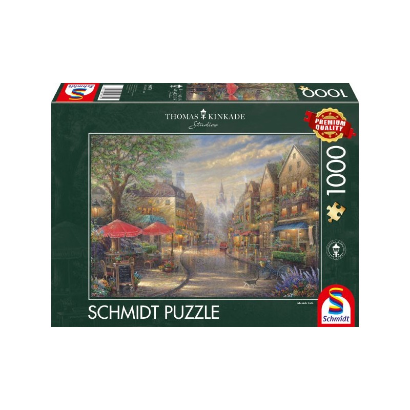 Puzzle 1'000 pièces - Un café à Munich