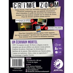 Crime Zoom Un écrivain mortel