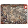 Puzzle 2'000 pièces - Carte des pirates