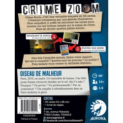 Crime Zoom Oiseau de malheur