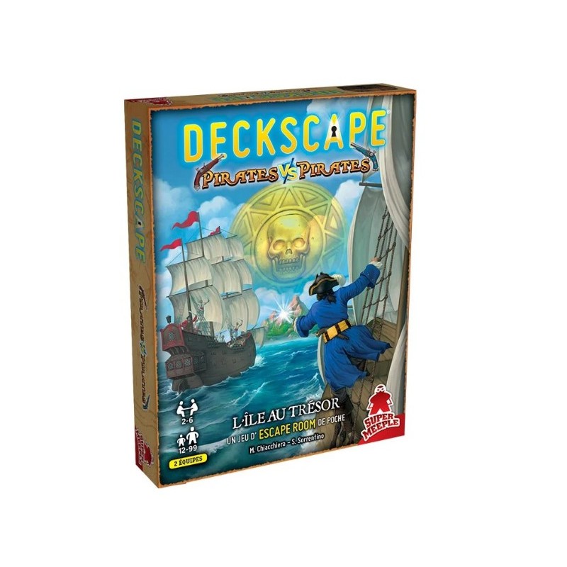 Deckscape Pirates vs Pirates : L'île au trésor