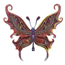 Puzzle créatif - Papillon illusionniste