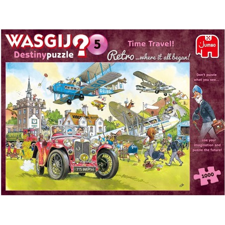 Puzzle 1000 pièces – Wasgij ? - Time Travel !