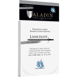 Premium Clear Sleeves - Large Card (55) - Paladin (65x100 mm, Lancelot)