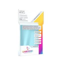 Prime Clear Sleeves - Standard Card (50) - Gamegenic (66x91 mm)