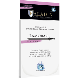 Premium Clear Sleeves - Specialist A Card (55) - Paladin (70x110 mm, Lamorac)