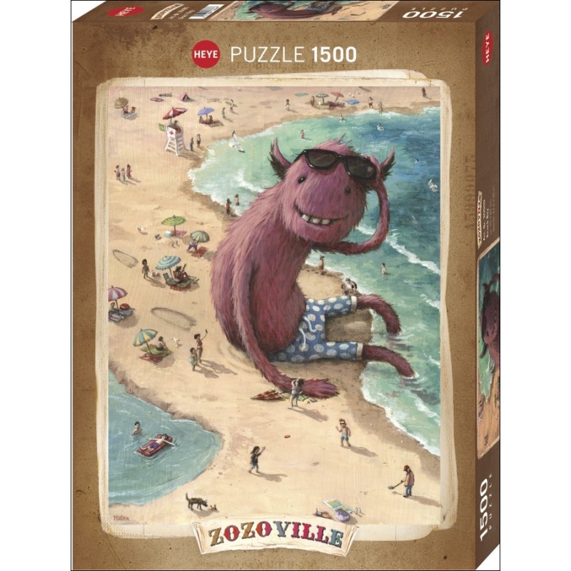 Puzzle 1'500 pièces - Zozoville - Beach Boy